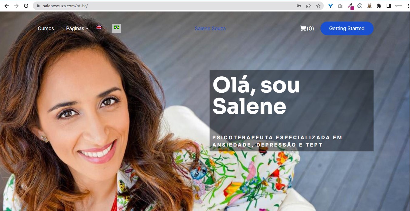 Conheça o site de Salene Souza